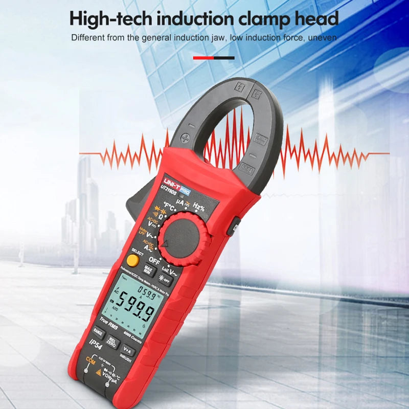 UNI-T Professional Digital Clamp Meter 1000V AC DC UT219DS UT219E True RMS Auto Power Off 3 detail image 2
