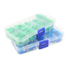 50Pcs/BOX Green Blue Pitch 5.0mm Straight Pin 2P 3P Screw PCB Terminal Block Connector 10A detail image 9