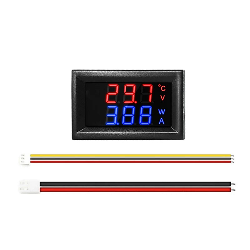 High Quality DC 100V 10A Voltmeter Ammeter Blue + Red LED Amp Dual Digital Volt Meter Gauge