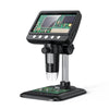 50-1000X Digital Microscope 4.3 Inch IPS 2MP HD Lens 8LED Adjust Light 2000mAh Electronic detail image 3