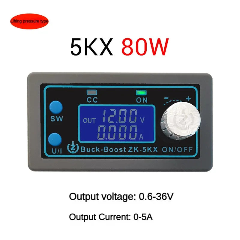 WZ3605E DC DC Buck Boost Converter CC CV 36V 5A Power Module Adjustable Regulated laboratory detail image 8