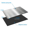 Resin Build Plate for ELEGOO Saturn 8K/Saturn S 4K/Mars 5 Ultra 9K/Mars Pro 3D Printer Magnetic Flexible Steel Build Plate