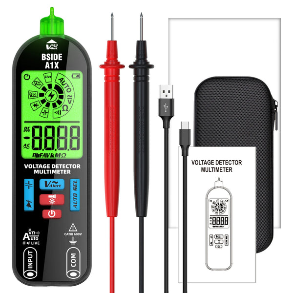 BSIDE A1X Smart Digital Multimeter Electronic Tester AC DC Contactless NCV Automatic Diode detail image 8