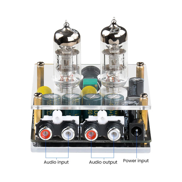 AIYIMA Upgraded 6A2 Tube Preamplifier Amplifiers HiFi Preamp Bile Buffer Audio Amp Speaker detail image 3