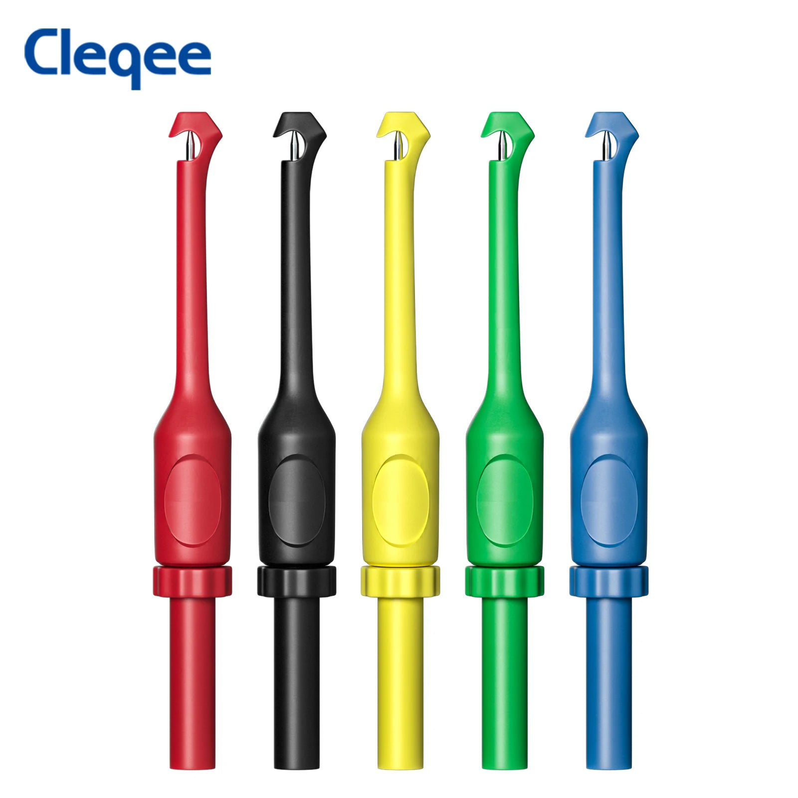 Cleqee P30064 Wire Piercing Probes Insulation Puncture Probes for 4mm Banana Plug Extension Test Leads, Automotive Diagnostic