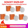 SONOFF SNZB-02P Zigbee Temperature and Humidity Sensor High Accuracy & Fast Refresh Zigbee 3.0 Compatible product image