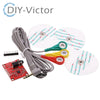 Muscle signal sensor EMG Sensor Ecg module AD8232 ecg measurement pulse heart ecg monitoring sensor kit f product image