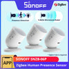1-10PCS SONOFF SNZB-06P Zigbee Human Presence Sensor 5.8GHz Microwave Radar Smart Scene ZBBridge-P eWeLink Alice Alexa Google
