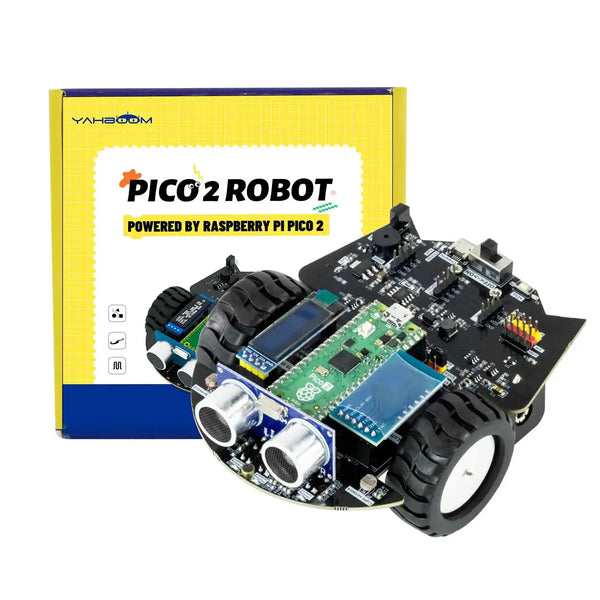 Yahboom Raspberry Pi Pico 2 Robot Car Kit Diy Electronic Coding Robot Kit Support detail image 6