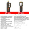 SNDWAY Vibration Analyzer Digital Vibration Meter Device Probe Analizador De Vibraciones detail image 4