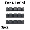 3/6/9/15Pcs Silicone Nozzle Brush for Bambu Lab A1/A1 Mini, 3D Printer Cleaning Wiper Scrubber, Hotbed Mounted Nozzle Cleaner