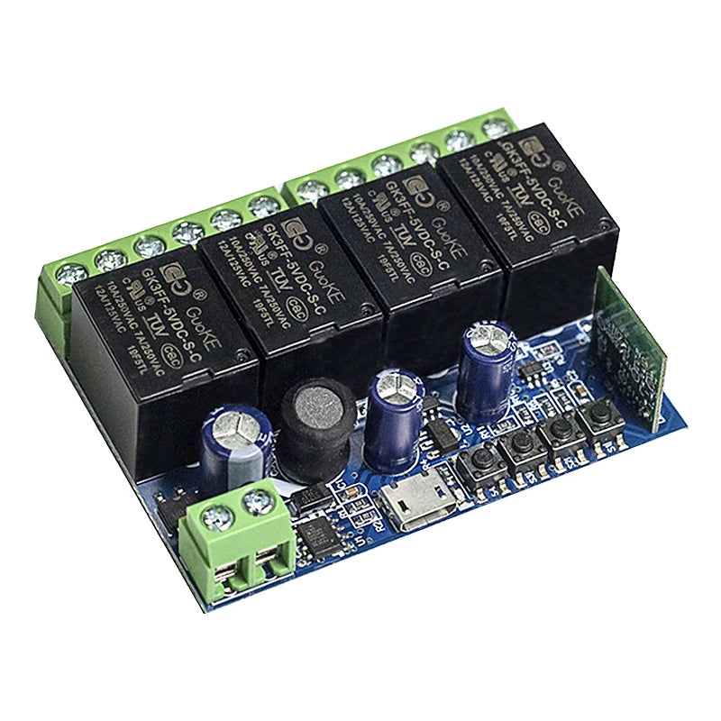 GERMA Input USB 5V DC 5 12 24 36 48V eWeLink Smart Wifi Switch Wireless Relay Receiver detail image 7