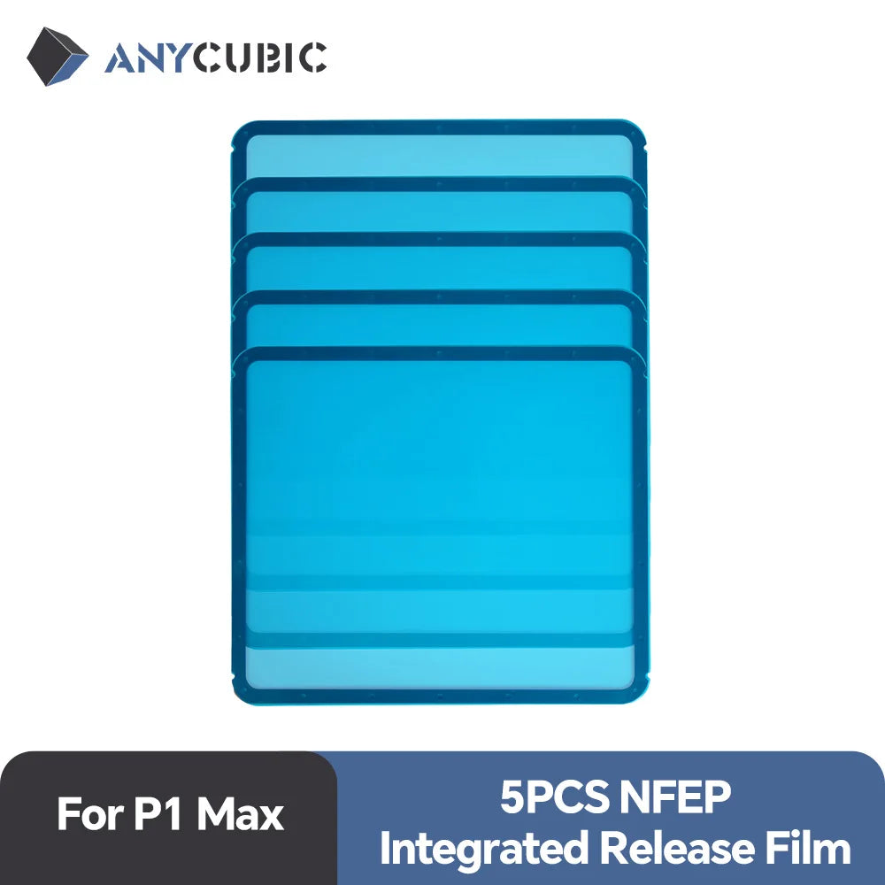 ANYCUBIC Photon P1 P1 Max Accessories LCD Screen 2pcs/5pcs FEP Release Film Build Plate Resin Tank Print Kit