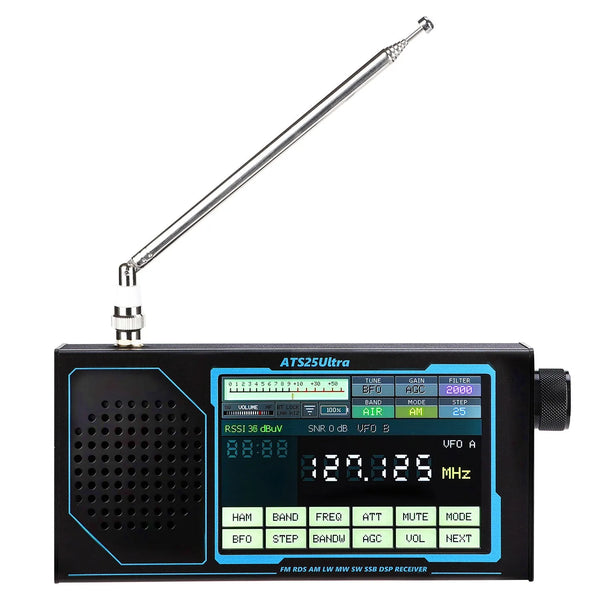 ATS25 ULTRA FM SW SSB MW LW AIR SDR Receiver Aviation Band Receiver Supports Bluetooth WiFi detail image 7