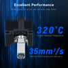 Upgrades V2 Hotend Kit For Bambu Lab P1P X1 P1S X1C Hot End Thermistor Bimetal Throat Bambulab Hardened Steel Nozzle Print Head