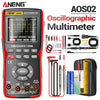 ANENG AOS02 Digital Oscilloscope 48MS/s Sampling Rate 10MHZ Analog Transistor Test detail image 2