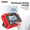 ANENG MH12 Digital Megohmmeter Meters Insulation Earth Resistance Meters Tester cable High detail image 5