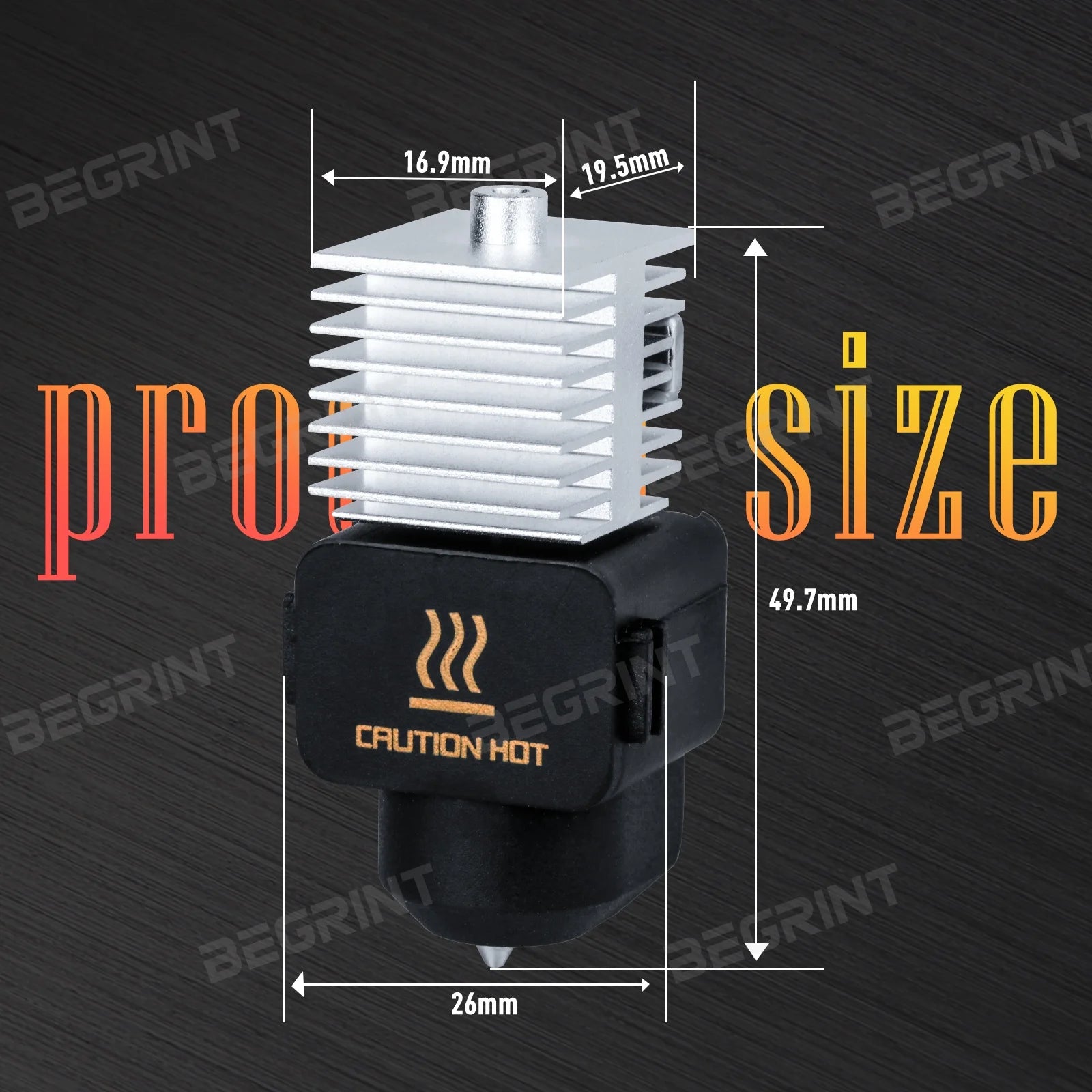 For Bambu Lab A1/A1MINI Nozzle Hardened steel Integrated A2L Hotend Kit High-Precision A1 Nozzles Same As Original High Quality