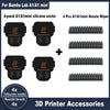A1/A1 Mini Hotend Silicone Sock with A1 Mini Nozzle Wiper, 3D Print Cleaning Brush Tool Kit Compatible for Bambu Lab A1/A1mini