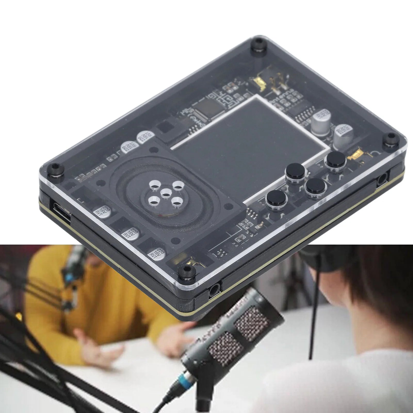 Theremin Kit Electronic Innovative Mini Musical Instrument Gift with Screen Display detail image 6