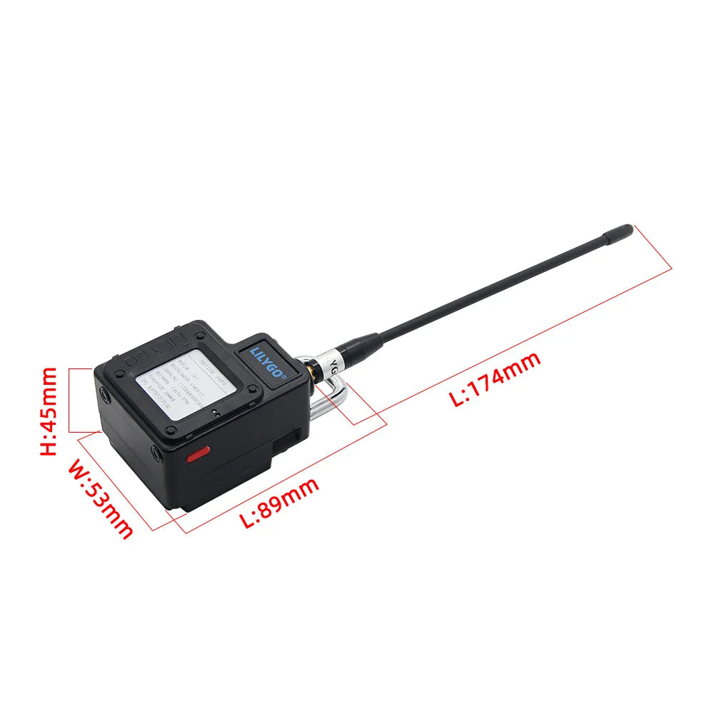 LILYGO T-Echo PLUS NRF52840 LoRa SX1262 433/868/915MHz Wireless Module GPS 1.54 E-Paper detail image 5