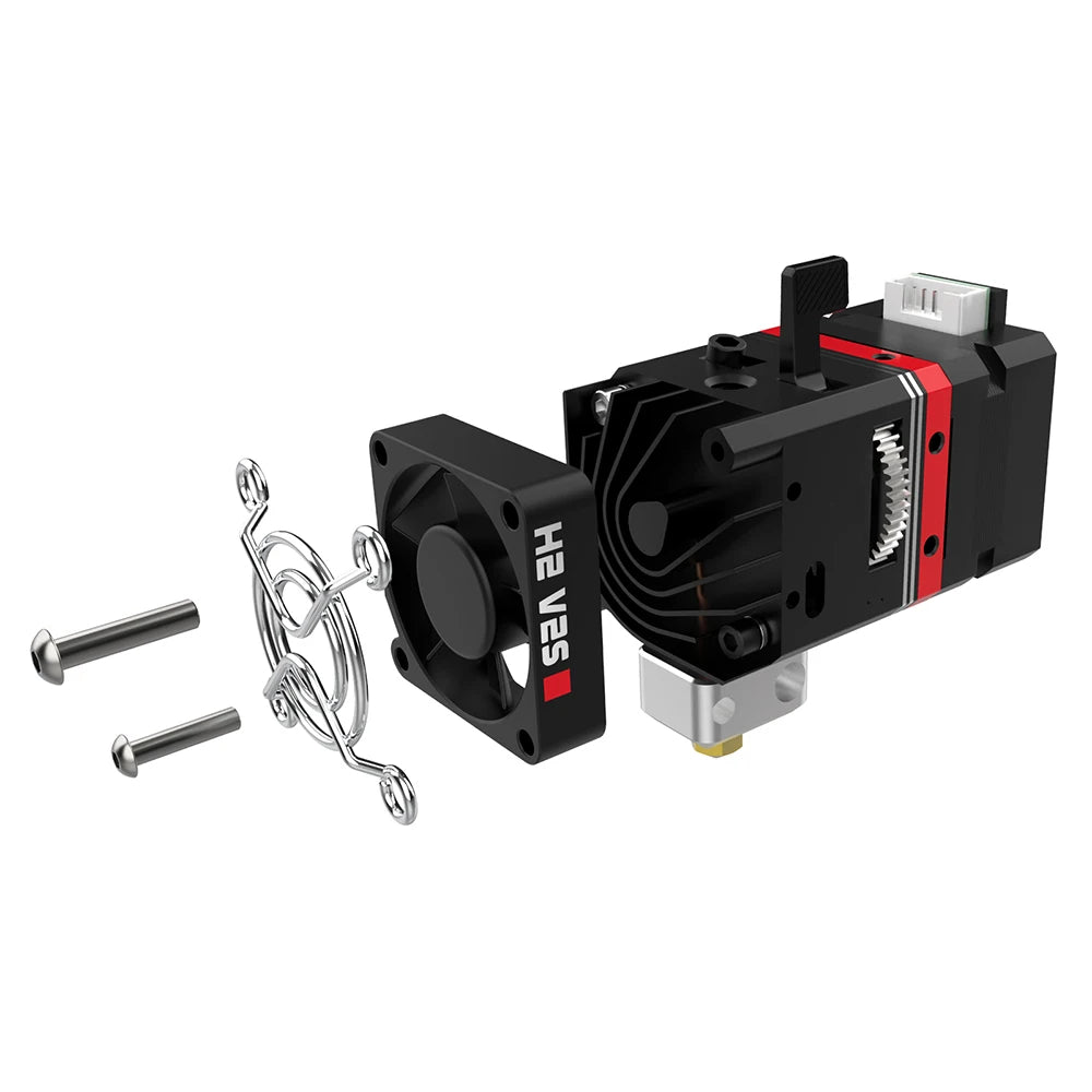 BIQU H2 V2S Extruder Dual Drive Gear Extrusion Direct Hotend Kit 24V PTFE VS MK8 Extruder For BX Ender3 V2 PRO 3D Printer Parts