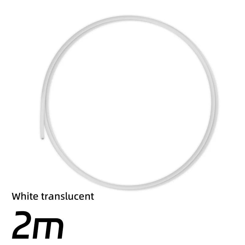 Mellow Star Shaped Japanese Materials PTFE Tube 4mm OD Teflonto Ultra-Smooth Flow DIY 3D Printer For Bambu Lab AMS  Creality