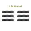 3/6/9/15Pcs Silicone Nozzle Brush for Bambu Lab A1/A1 Mini, 3D Printer Cleaning Wiper Scrubber, Hotbed Mounted Nozzle Cleaner