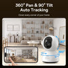 Baseus 4MP IP Camera Smart 5G WIFI Security Camera Indoor Home Protection PT 3K High Clarity Two Way Audio Surveillance Camera