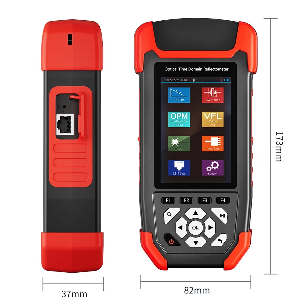 NOYAFA NF-981 OTDR Fiber Optic Fault Detector Optical Power Meter For OPM VFL OLS Event Map detail image 5