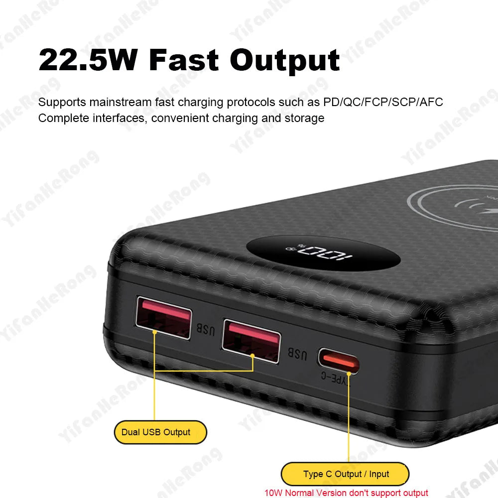 DIY Dual USB Type C Box 18650 Battery Power Case Digital Display for 8x18650 Battery detail image 5