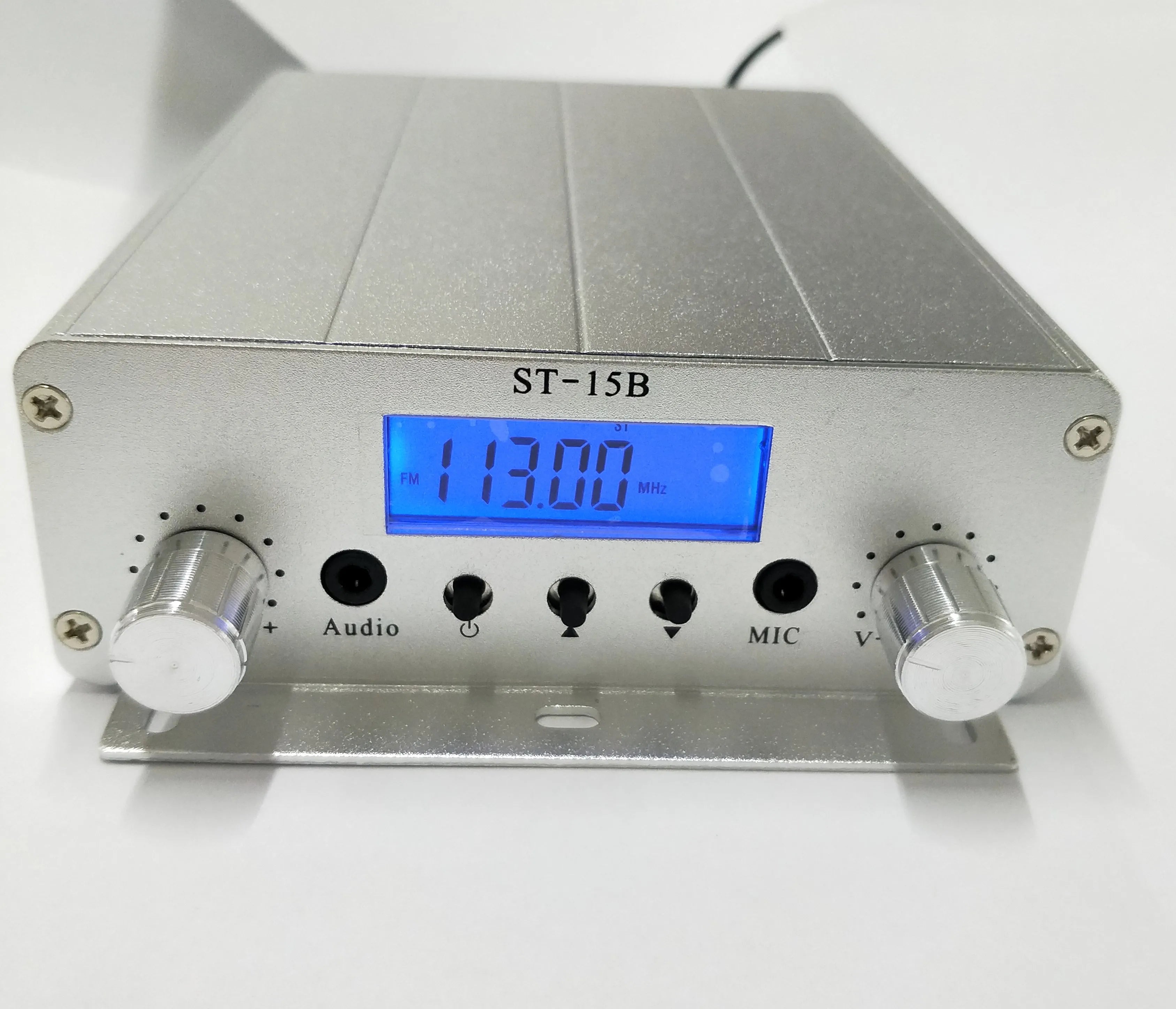 15W ST-15B V3 Stereo FM Transmission Transmitters 76-108/113MHz Small wireless audio detail image 5