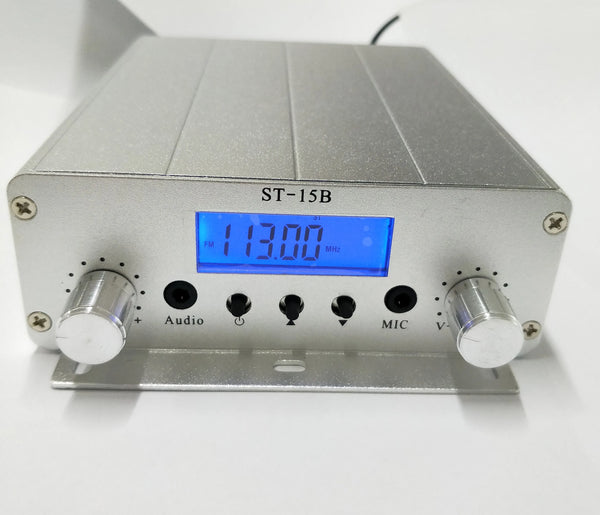 15W ST-15B V3 Stereo FM Transmission Transmitters 76-108/113MHz Small wireless audio detail image 5