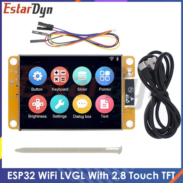 2.8 inch ESP32 LCD TFT Touch Screen Display Module 2.8" ESP-32 WIFI BLE Dual Core Development Board, disp product image