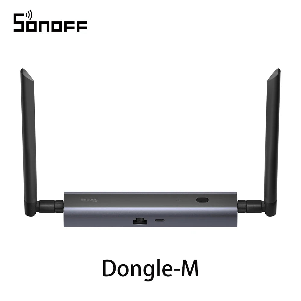 SONOFF Dongle-M Dongle Max Zigbee/Thread PoE Dongle High-Performance Chipset Dual-antenna Supports Ethernet,Wi-Fi,USB Connection