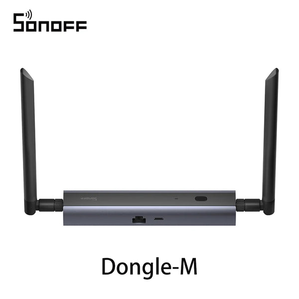 SONOFF Dongle-M Dongle Max Zigbee/Thread PoE Dongle High-Performance Chipset Dual-antenna Supports Ethernet,Wi-Fi,USB Connection
