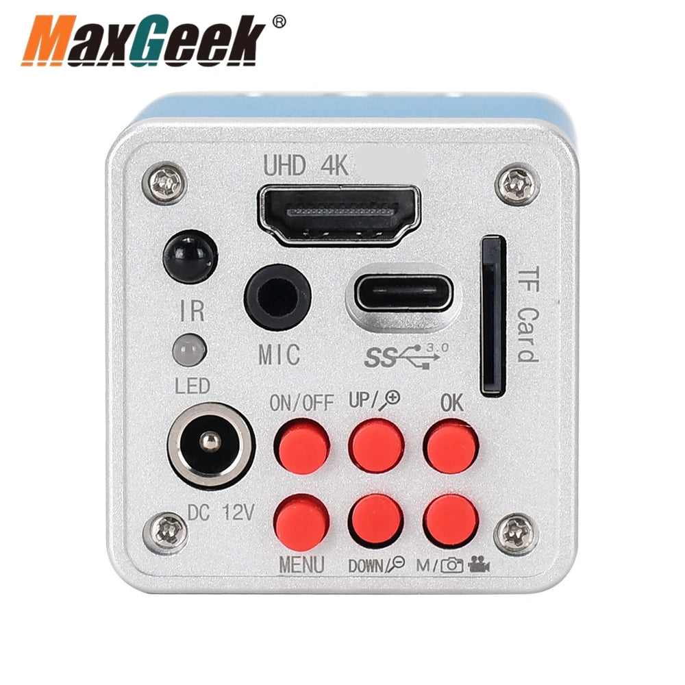 Maxgeek HAYEAR HY-6110 4K UHD Digital Microscope Camera HDMI-compatible Camera USB detail image 3