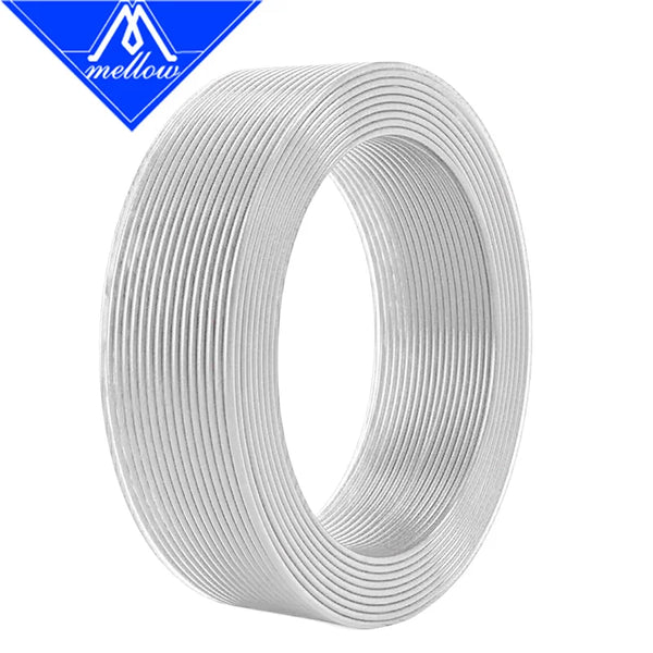 Mellow Star Shaped Japanese Materials PTFE Tube 4mm OD Teflonto Ultra-Smooth Flow DIY 3D Printer For Bambu Lab AMS  Creality