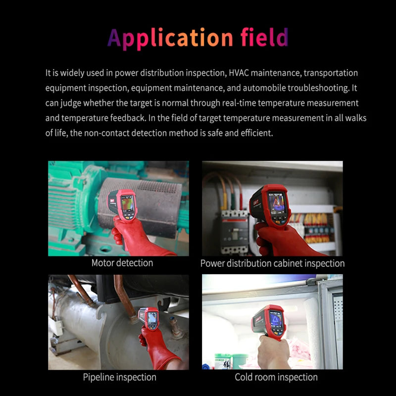 UNI-T Thermal Imager UTI32 High Temperature Thermal Imaging Camera Thermographic Camera detail image 4