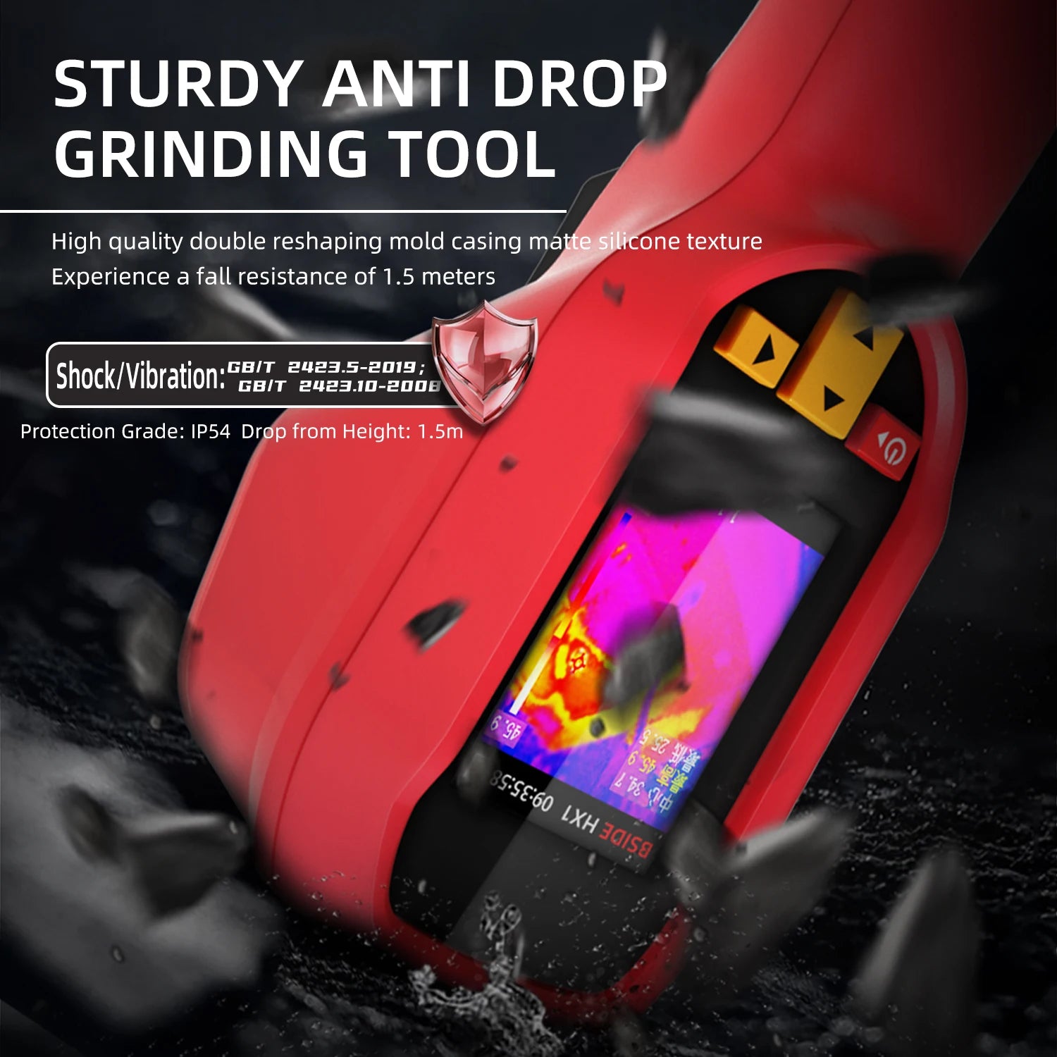 BSIDE HX1 Handheld Thermal Imaging Camera PC Analysis Software Industrial Tester -20~550C detail image 5
