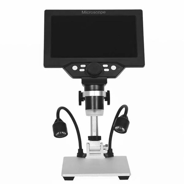 G1200 7-Inch Digital Microscope 1200x Continuous Zoom HD 12MP Industry Microscope Adjustable detail image 5