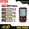 UNI-T UT673PV Solar Panel MPPT Tester 5~800W PV Module Maximum Power Meter Open Circuit Voltage Short Cir product image