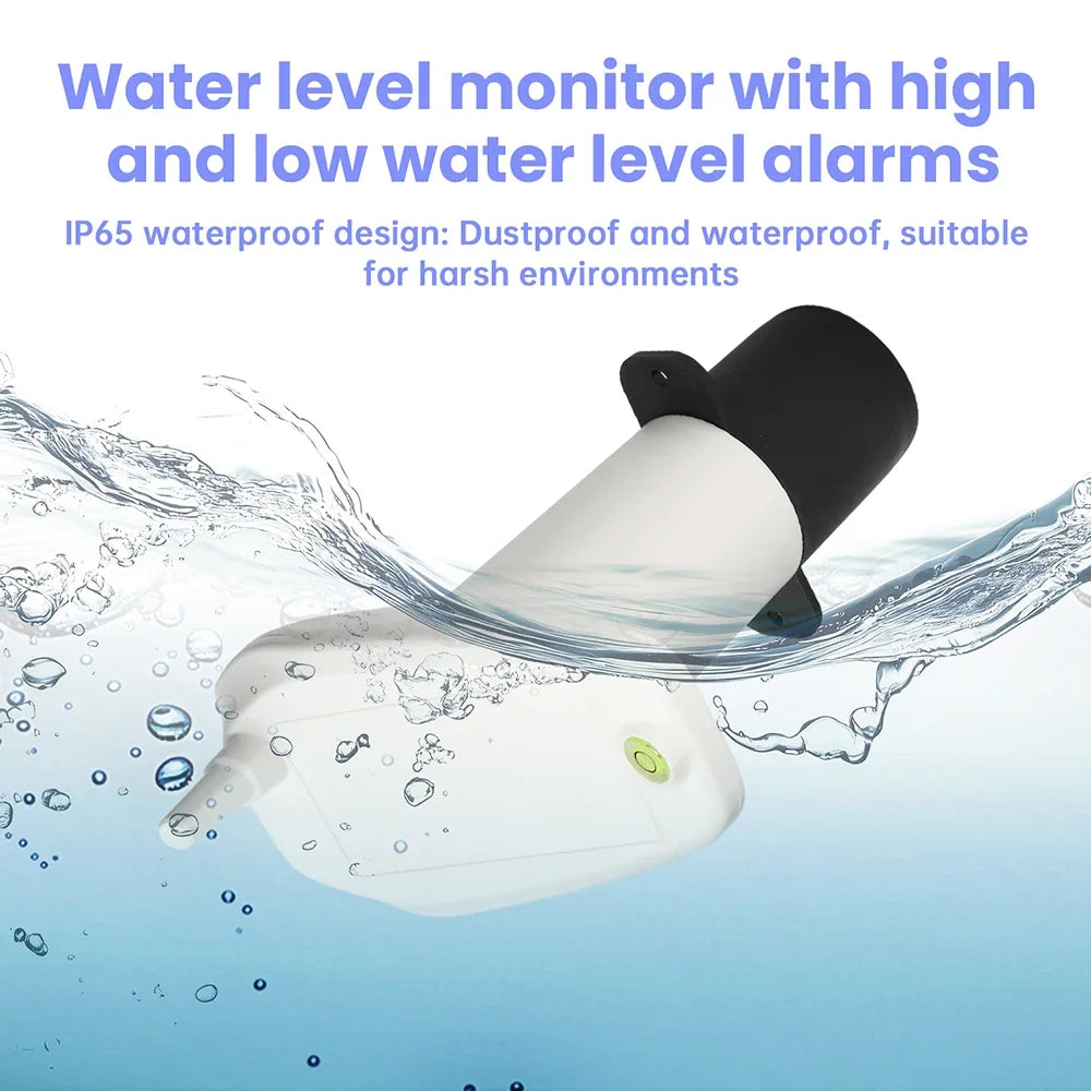 TS-FT007 Digital Water Tank Water Level Gauge Ultrasonic Liquid Level Gauge Liquid Level detail image 4