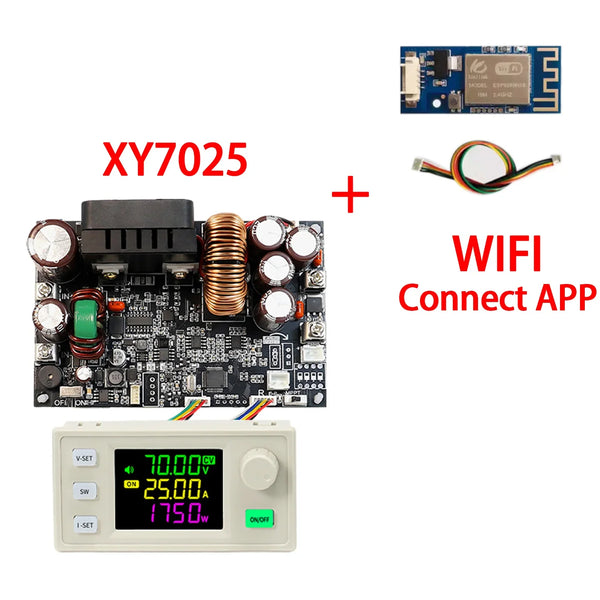 XY7025 70V/25A/1750W CNC Stabilized Voltage Power Supply Buck Converter CC CV Constant detail image 9