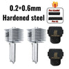For Bambu Lab A1/A1MINI Nozzle Hardened steel Integrated A2L Hotend Kit High-Precision A1 Nozzles Same As Original High Quality