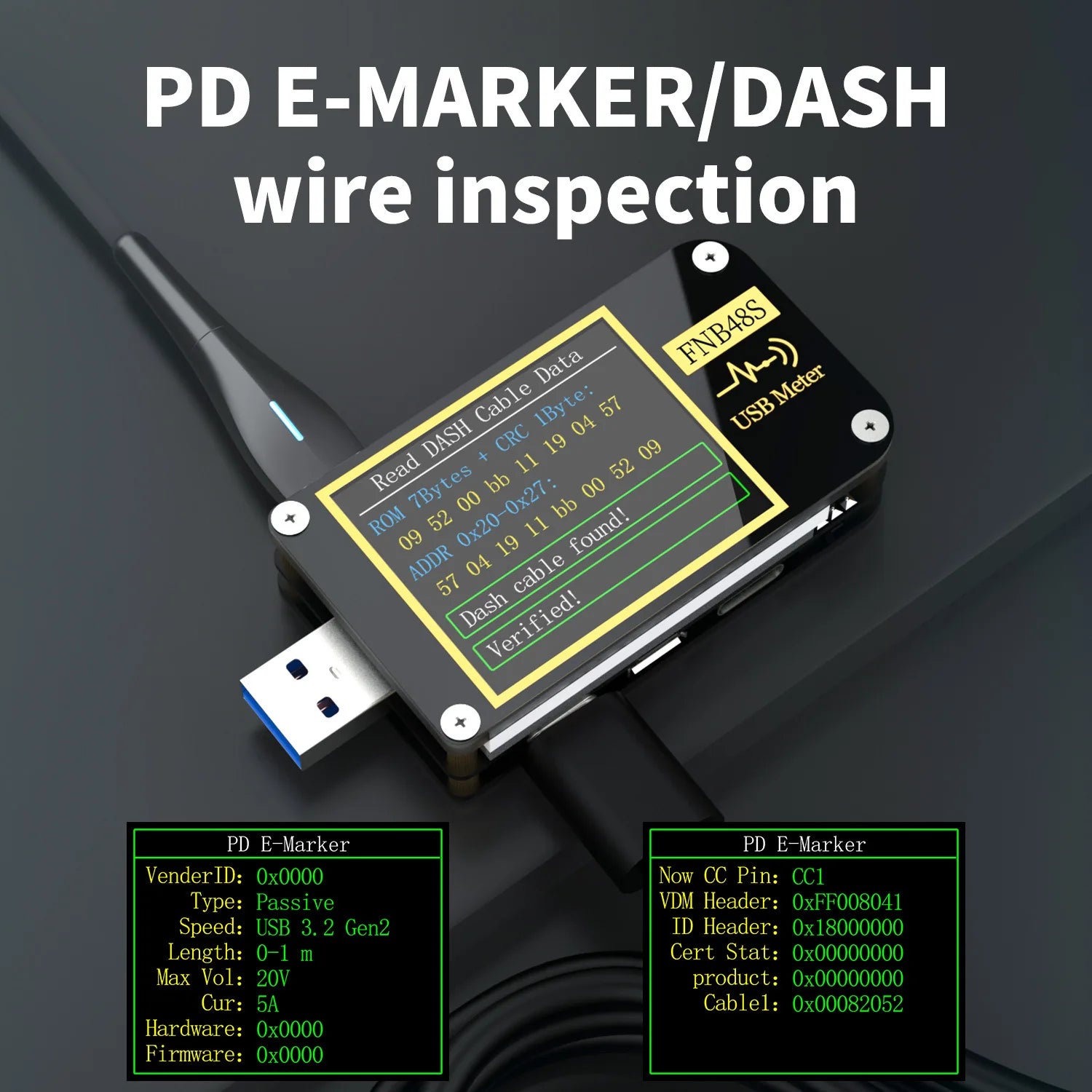 FNIRSI FNB48S USB Tester detail image 2