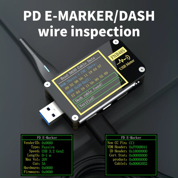 FNIRSI FNB48S USB Tester detail image 2