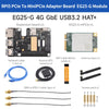 PCIe to MiniPCIe / Gigabit Ethernet / USB 3.2 Gen1 HAT for Raspberry Pi 5 Extend 2-Ch USB detail image 7