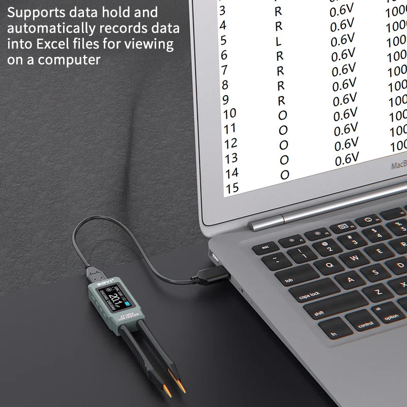 ZOYI ZT-MD2 Intelligent Tweezers Lcr Digital Bridge Tester One Click Measurement Of detail image 5