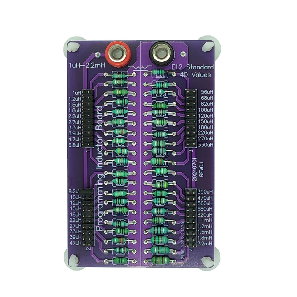 1uH to 2.2mH E12 Standard 40 Values Programmable Inductor Board product image